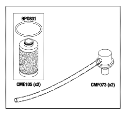 [CMK146] Compressor PM Kits CA-813-D, 823-D (Serial #440537 and Below)