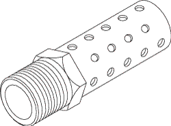 [CMM023] Purge Muffler for Tech West/Turbine Industries