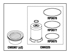 [CMK174] Compressor PM Kits Tech West (For dual headed compressors - 2005 and earlier)