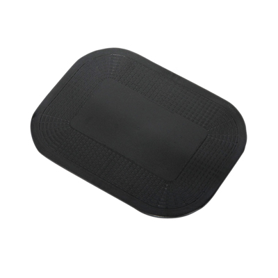 [50-1592BLK] Dycem non-slip rectangular pad, 15"x18", black