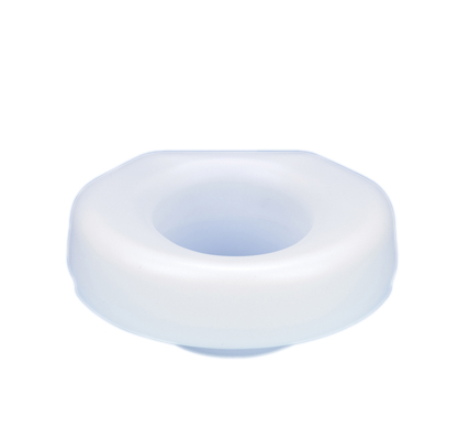 [43-2521] Economy elevated toilet seat, with slip-on bracket