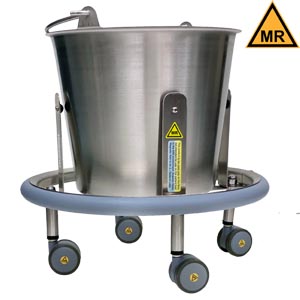 [0817766066] Blickman Industries Lenox Kickbucket, 13 Qt Pail, MRI Safe