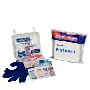 [7107] First Aid Only/Acme United Corporation Travel First Aid Kit, 68 Piece, Plastic Case