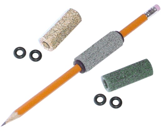 [40023] Kinsman Enterprises, Inc. Pencil Weights with (3) Weights & (6) O-Rings, 1 set/ea