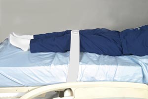 [5551] Strap, Knee & Body Disposable, For Hospital Beds, Dozen