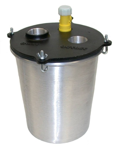 [16410] Aluminum Plaster Trap Kit - 2 1/2 GAL