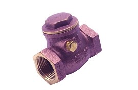 [2676] Brass Swing Check Valve, 3/4"